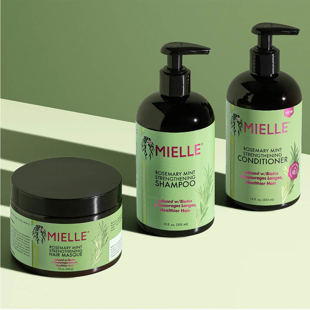 Mielle Organics Rosemary And Mint Hair Strengthening Shampoo 355 ml