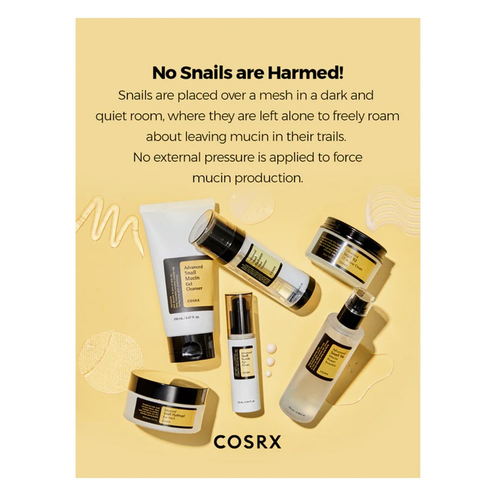 Cosrx, Advanced Snail 92 All In One Cream, Repairing and hydrating snail mucin cream, 100ml