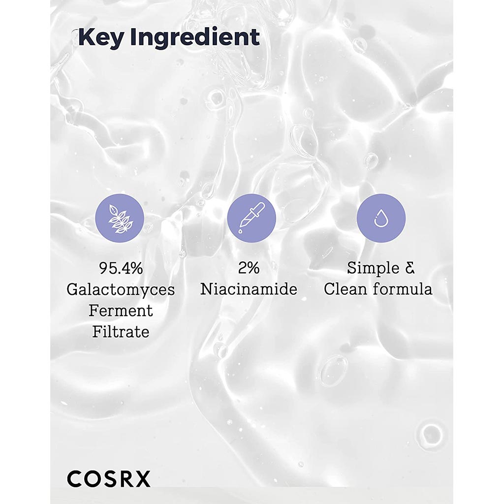 Cosrx, Galactomyces 95 tone balancing essence, Brightening essence for even skin tone, 100 ml