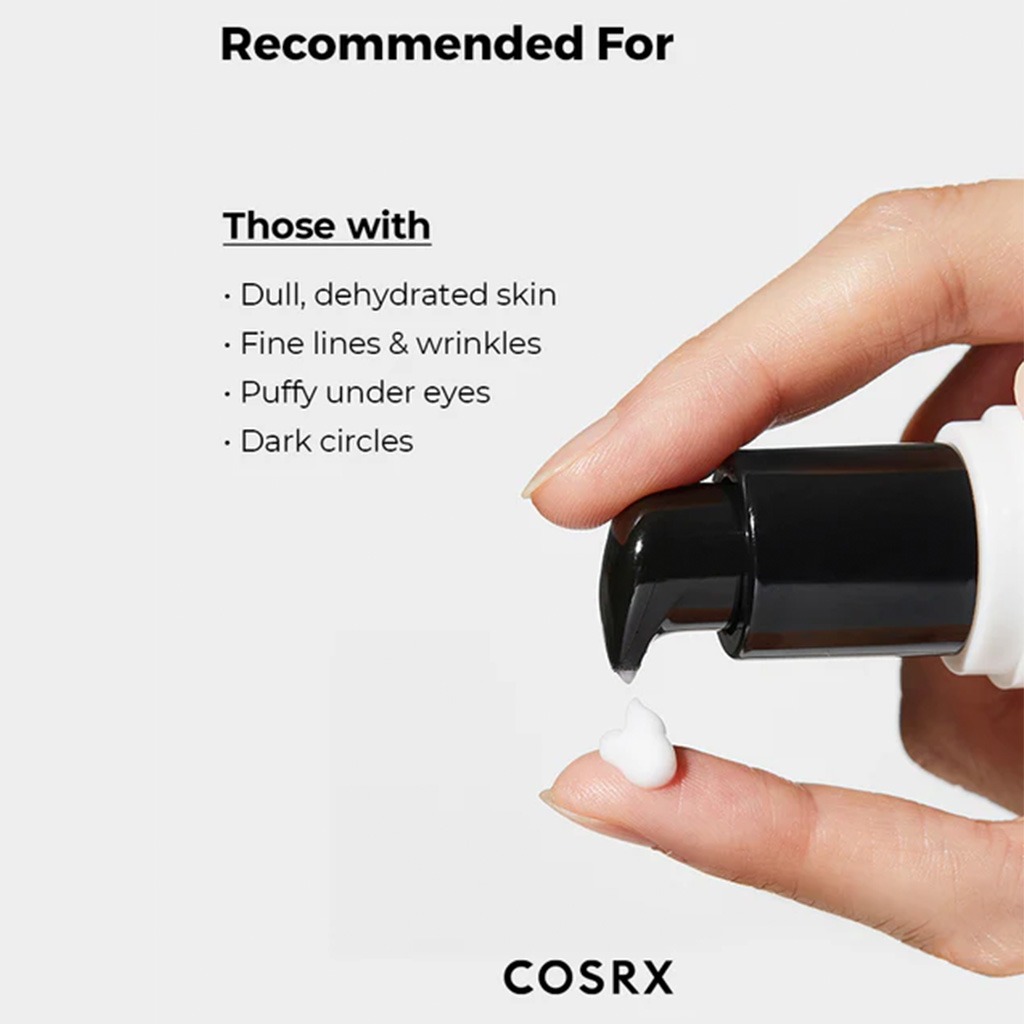 Cosrx, Advanced Snail Peptide Eye Cream, Anti-aging and hydrating eye cream with peptides, 25ml