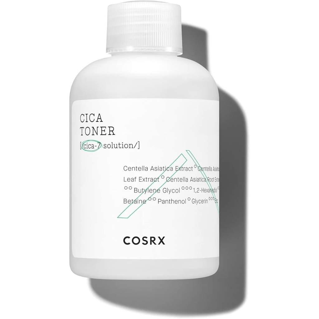 Cosrex, Pure Fit Cica Toner, Calming and hydrating toner for sensitive skin, 150ml