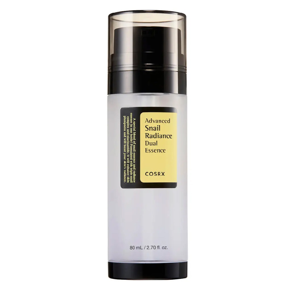 Cosrx, Advanced Snail Radiance dual essence, Hydrating and brightening essence for radiant skin, 80 ml
