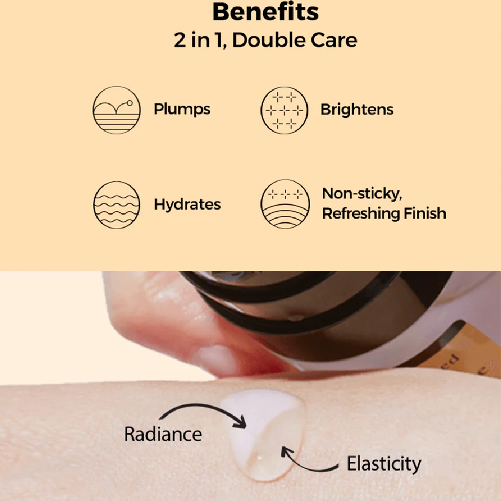 Cosrx, Advanced Snail Radiance dual essence, Hydrating and brightening essence for radiant skin, 80 ml