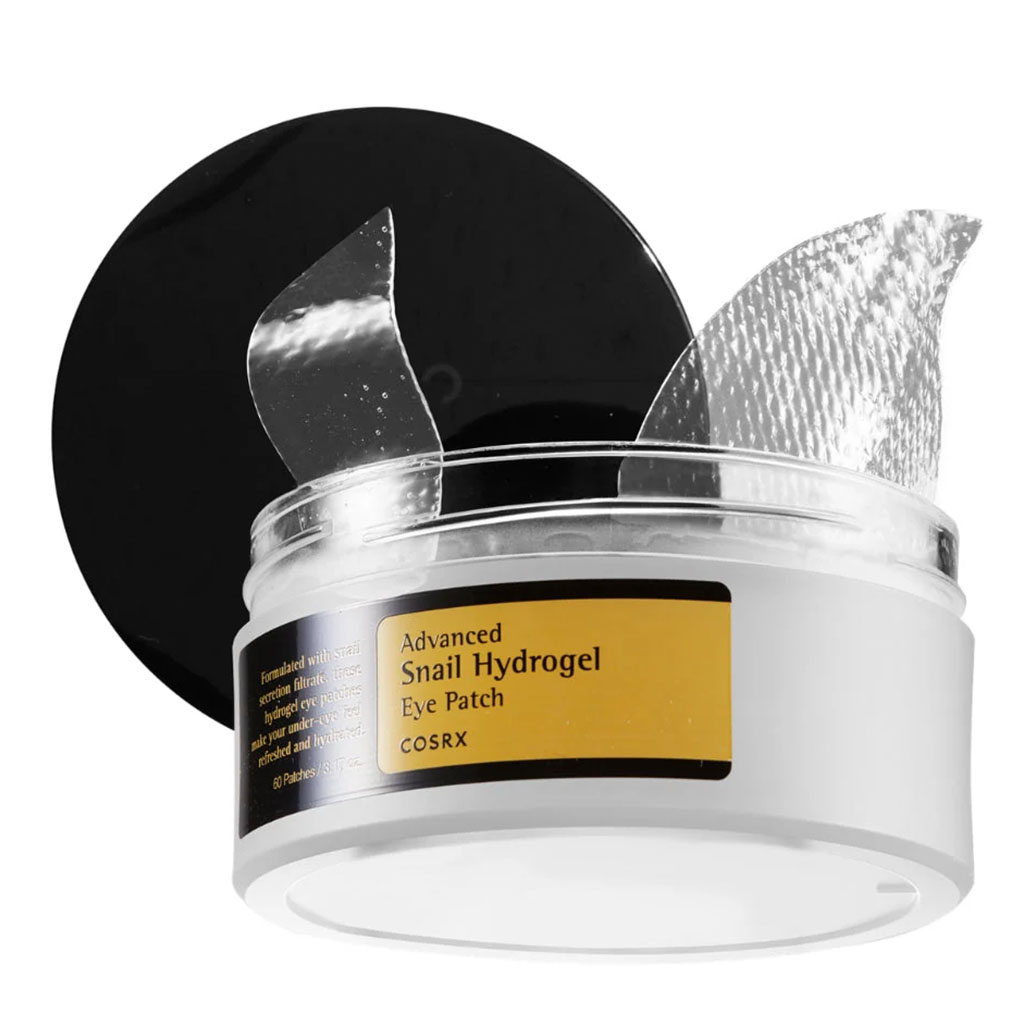 Cosrx, Advanced Snail Hydrogel Eye Patch, Hydrating and soothing hydrogel eye patches, 60 patches