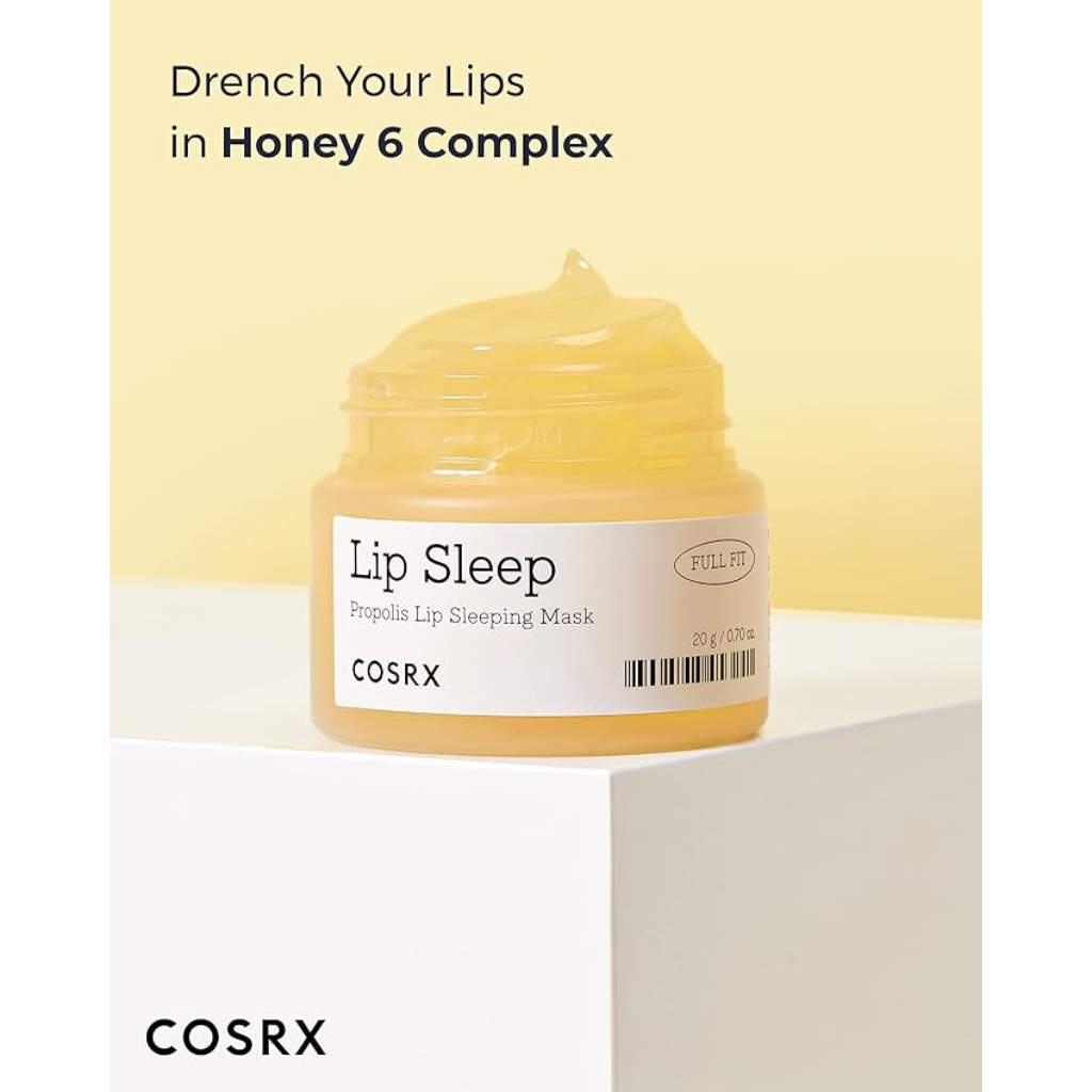 COSRX, Propolis Lip Sleeping Mask, Overnight lip care treatment, 20 g
