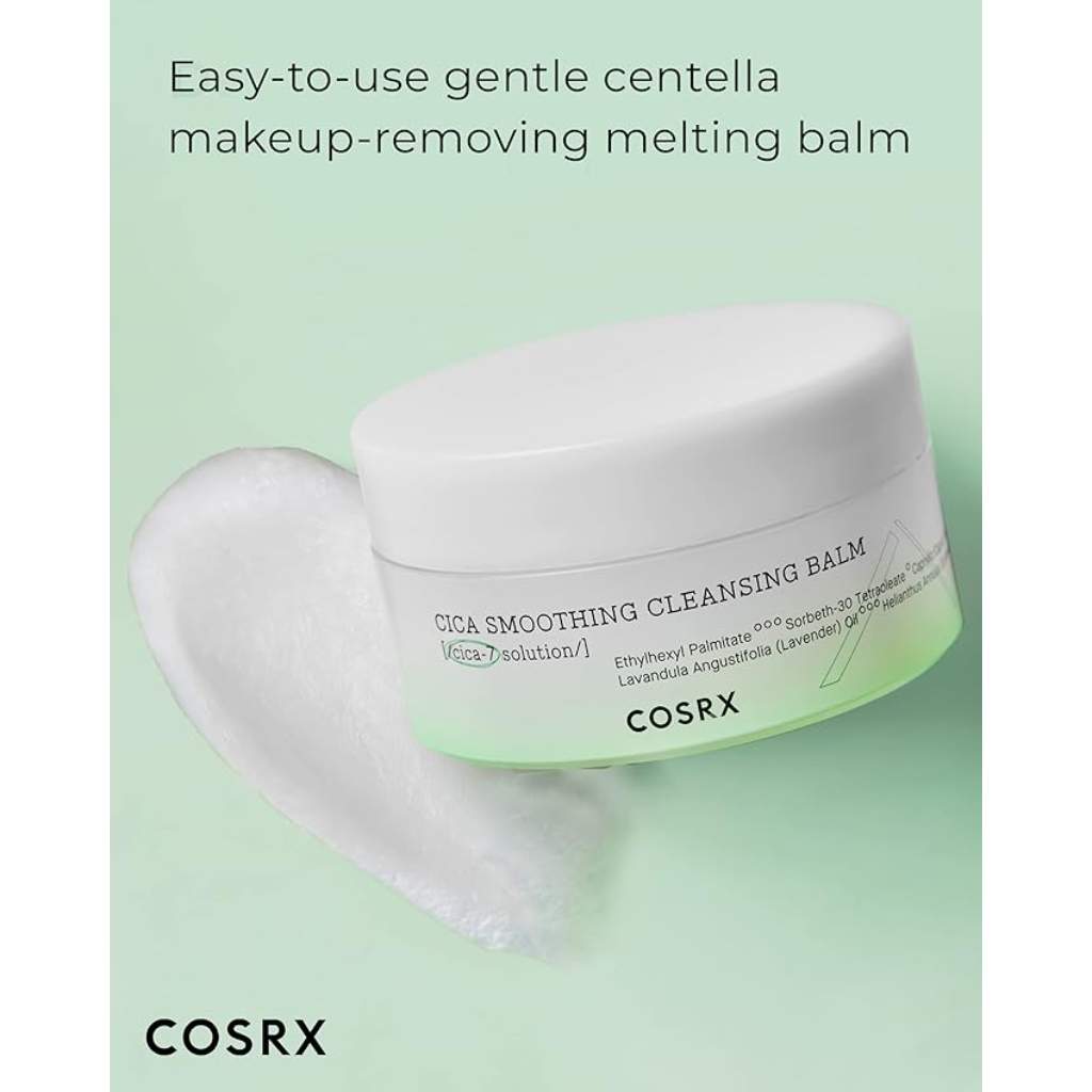 Cosrx, Pure Fit Cica Smoothing Cleansing Balm, Soothing cleansing balm with centella asiatica, 120ml