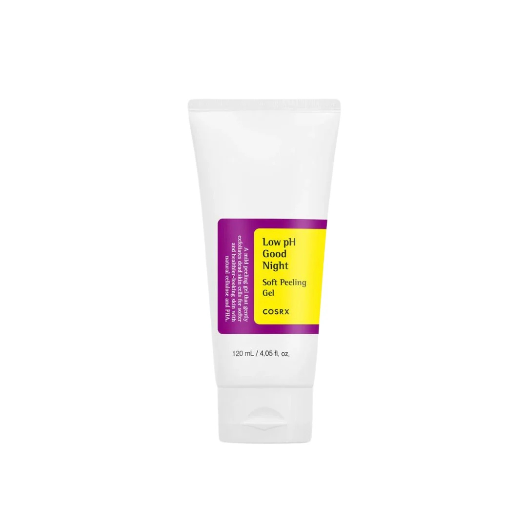 Cosrx, Low pH Good Night soft peeling gel, Gentle exfoliating gel for nighttime use, 120ml