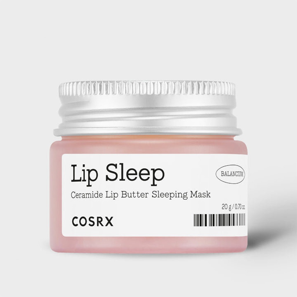 Cosrx, Lip Sleep Balancium Ceramide lip butter sleeping mask, Moisturizing treatment for dry and chapped lips, 20 g