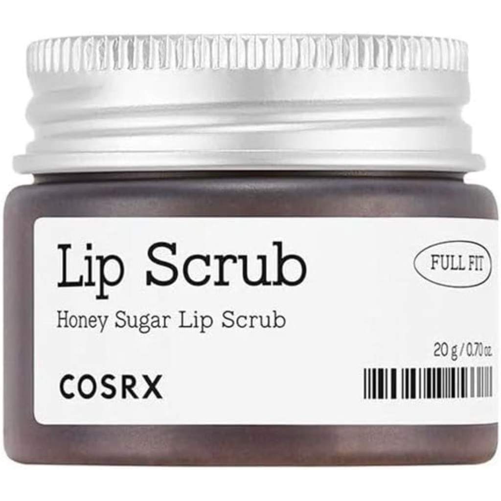 Cosrx, Full Fit Honey Sugar Lip Scrub, Exfoliating lip scrub for smooth and hydrated lips, 20 g