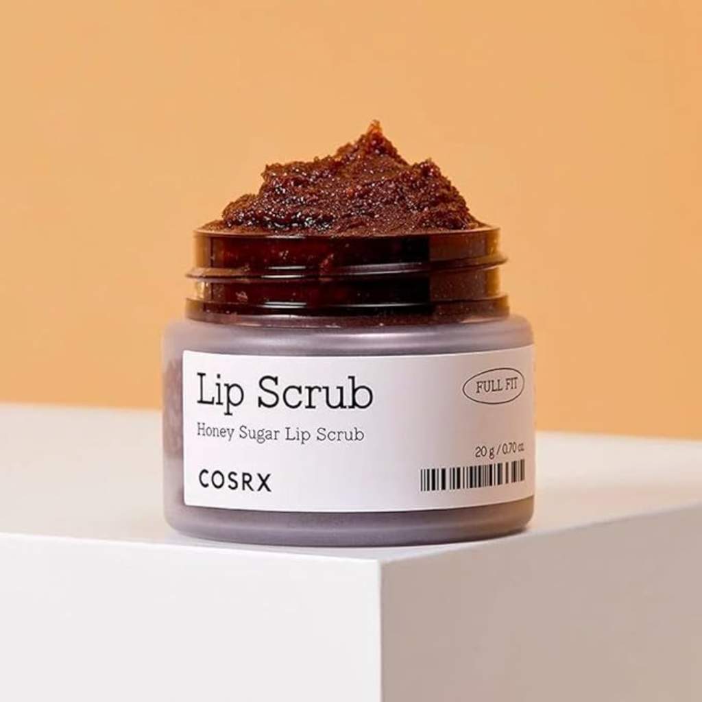 Cosrx, Full Fit Honey Sugar Lip Scrub, Exfoliating lip scrub for smooth and hydrated lips, 20 g
