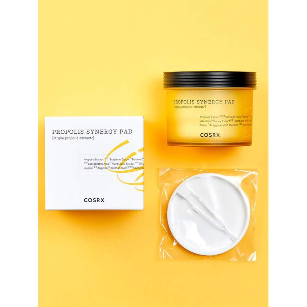 Cosrex, Full Fit Propolis Synergy Pad, Hydrating and soothing facial pads, 70 pads