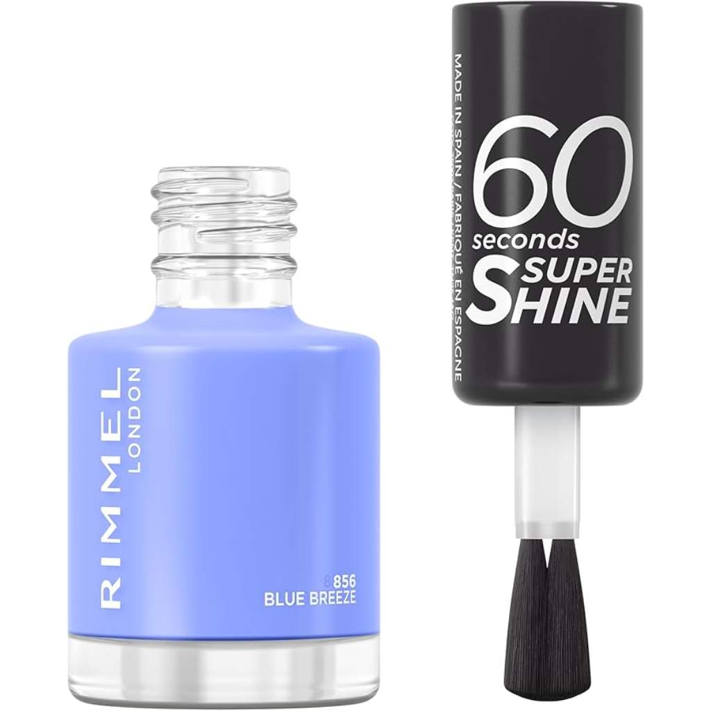 Rimmel London 60 Seconds Nail Polish 856 Blue Breeze