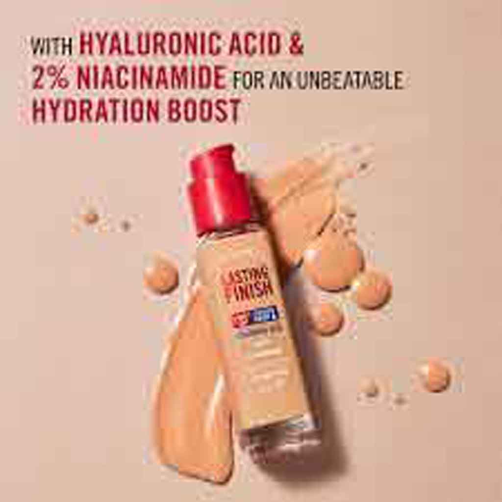 Rimmel London, Lasting Finish Full Coverage Lightweight Foundation, Full coverage with lightweight feel, Shade 303 Honey