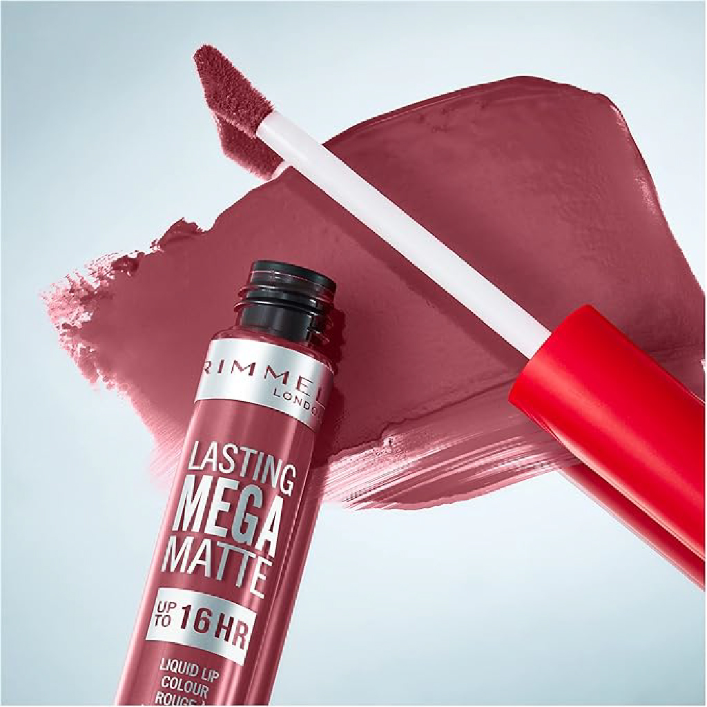 Rimmel London, Lasting Mega Matte Liquid Lipstick, 900 Ravishing Rose