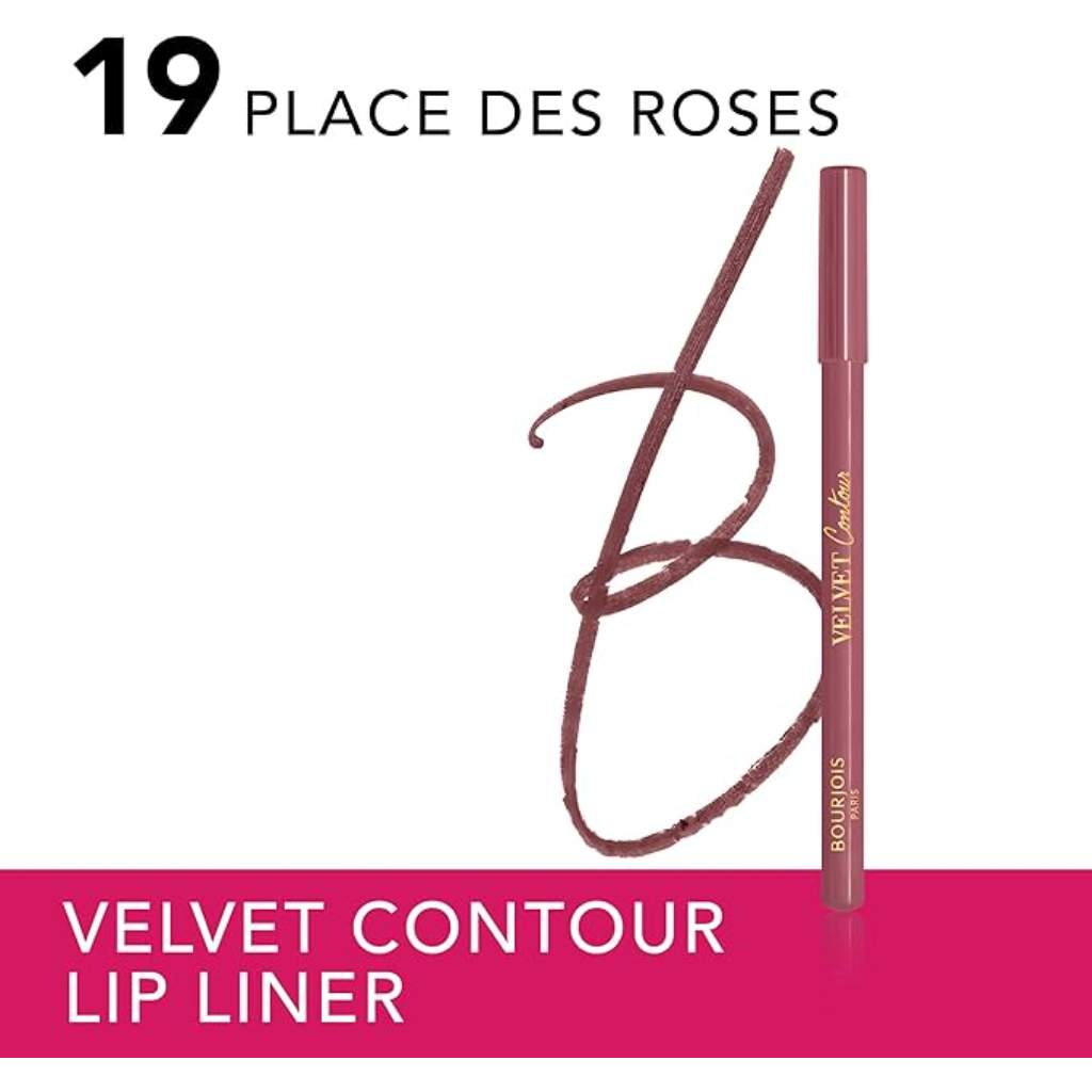 Bourjois, Contour velvet places des roses lip liner, Smooth lip liner for precise definition