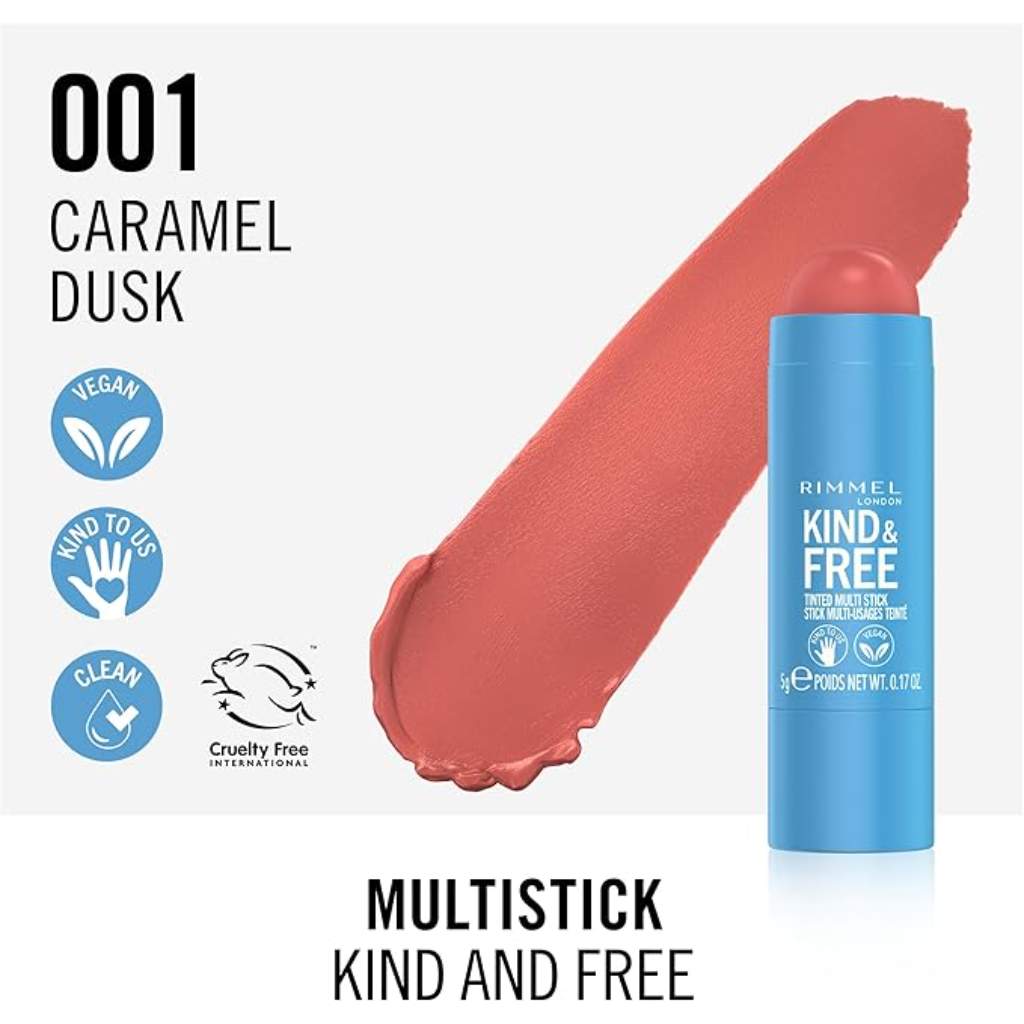 Rimmel Kind & Free Multi Stick Blush 001 – Caramel Dusk
