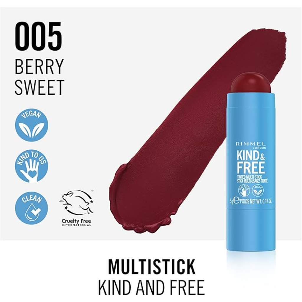 Rimmel London Kind & Free Multi Stick Blush 005 Berry Sweet