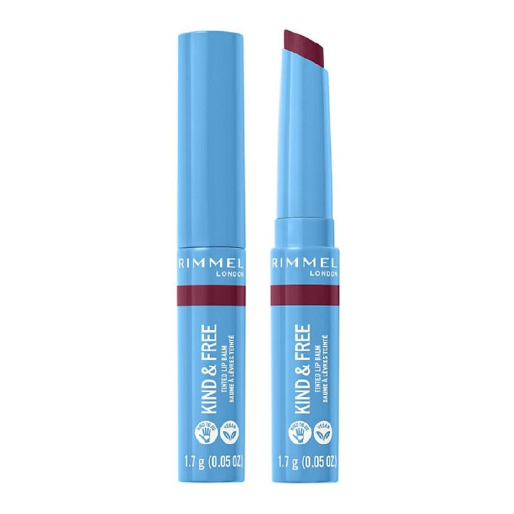 Rimmel, Kind & Free Lip Balm 006 Berry Twist, Hydrating berry tinted lip balm