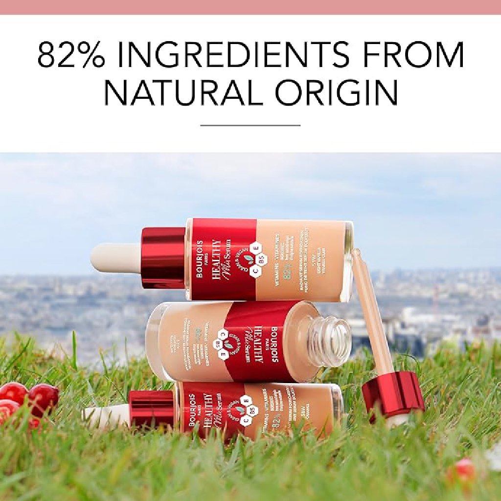 Bourjois, Healthy Mix Serum Foundation, Lightweight brightening foundation – Light Vanilla 51