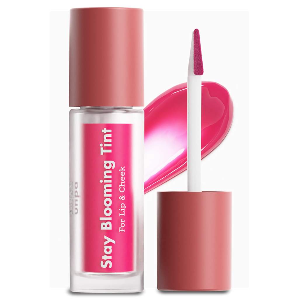 Unpa Bubi Bubi Lip & Cheek Tint, 3 Peony Pink 3.5ml