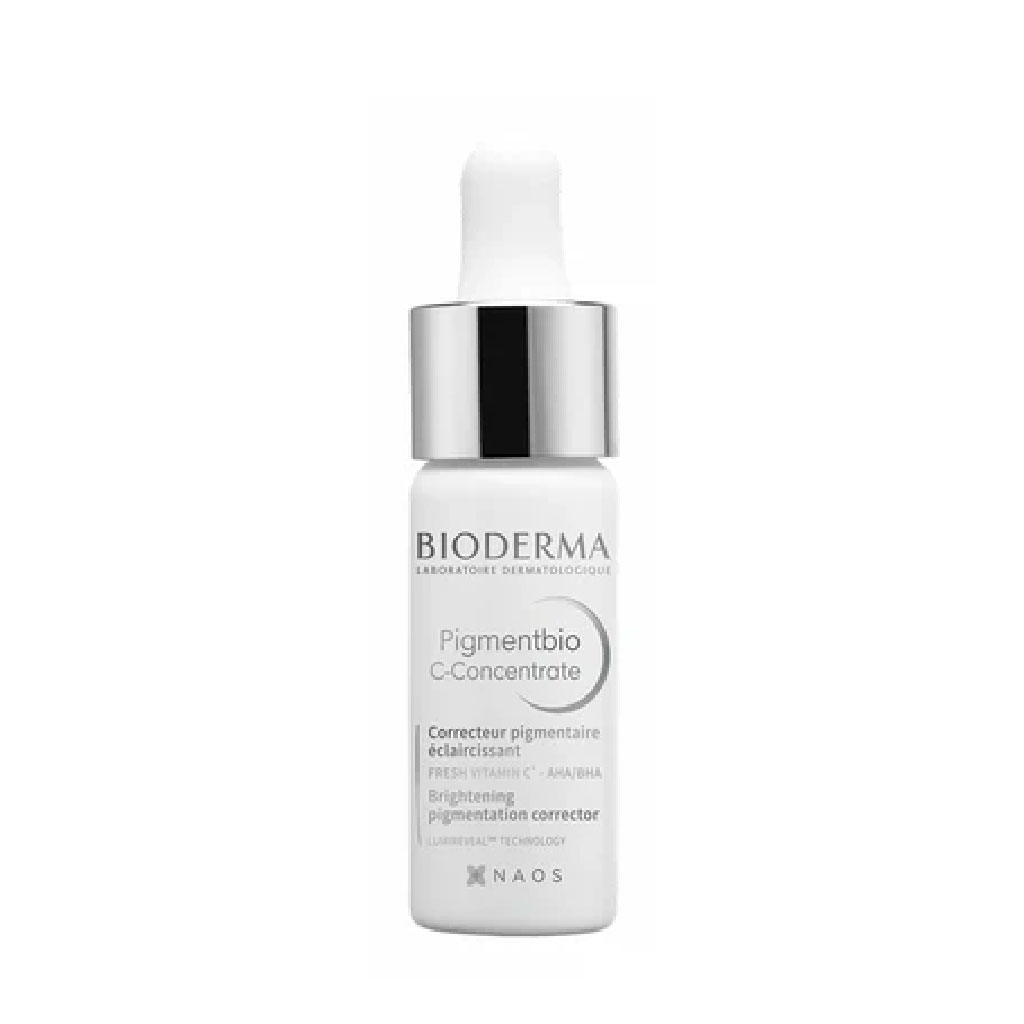 Bioderma, Pigmentbio C-concentrate face, Brightening serum for dark spots reduction, 15 ml