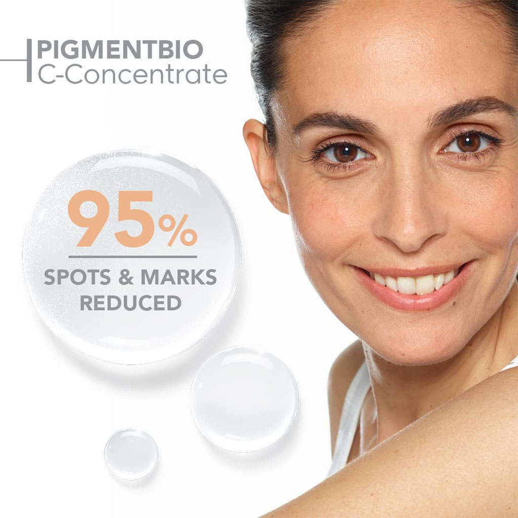 Bioderma, Pigmentbio C-concentrate face, Brightening serum for dark spots reduction, 15 ml