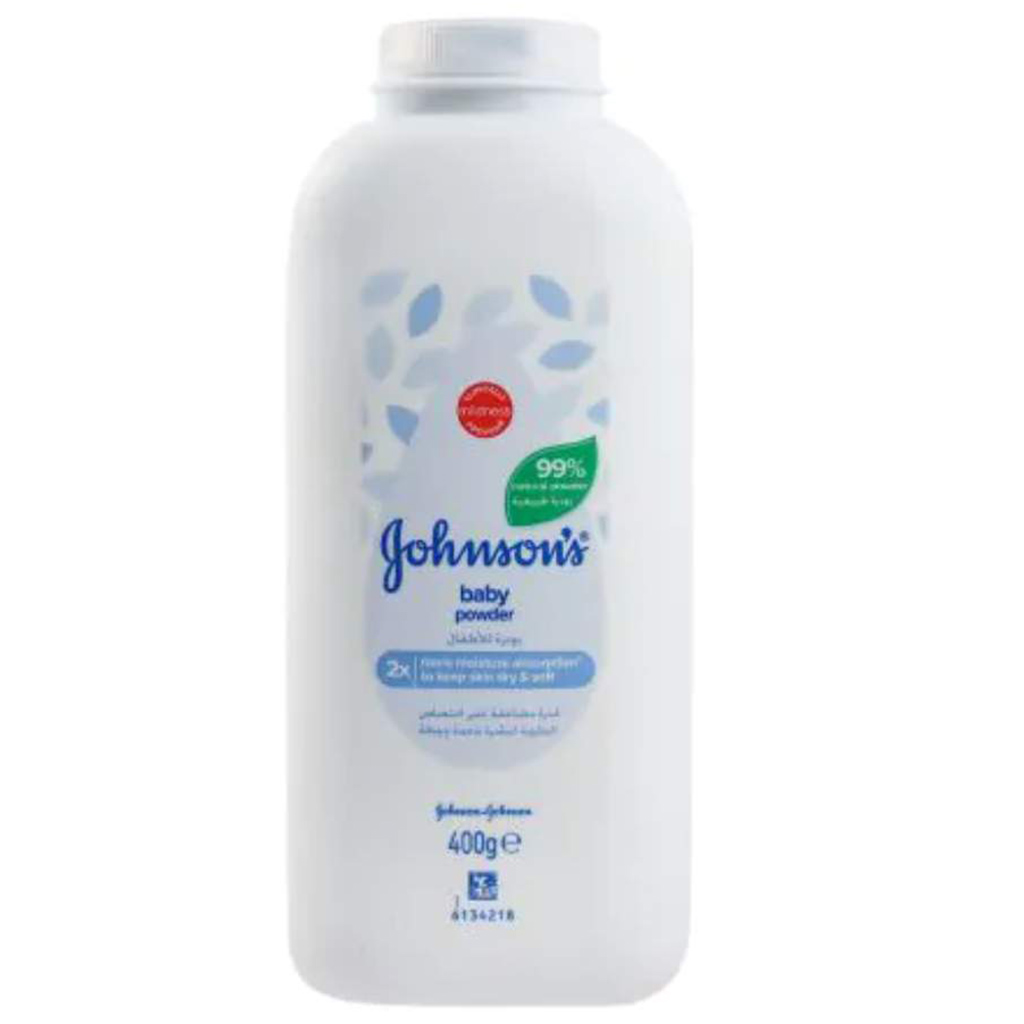 Johnson’s, Baby Powder, Softening and soothing powder for delicate baby skin, 400 g