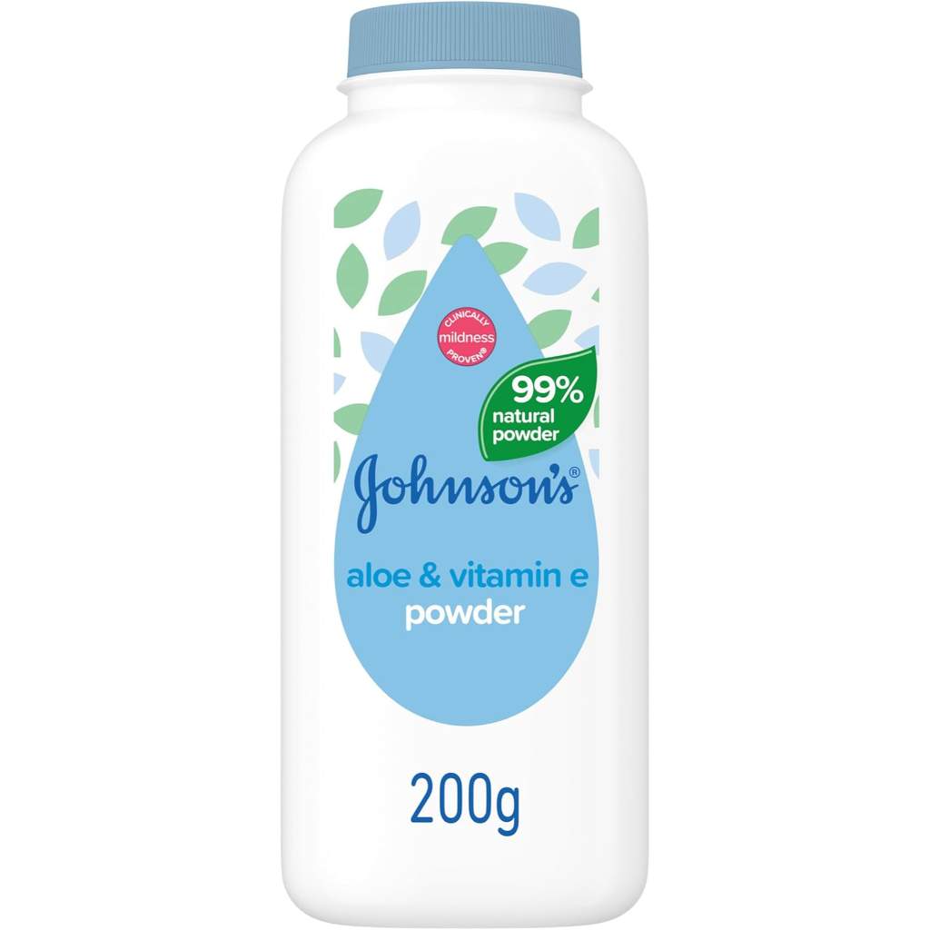 Johnson Baby Aloe &Vit E Powder 200 G