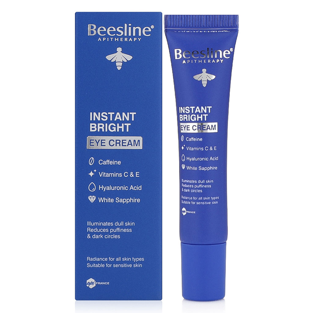 Beesline, Instant Bright Eye Cream, Moisturizing cream for soft, 15 ml
