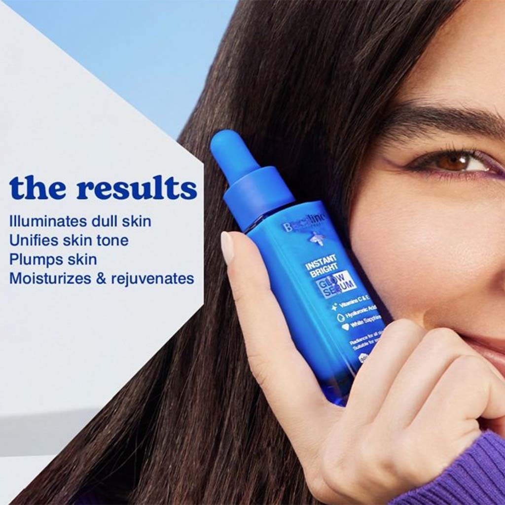 Beesline, Instant Bright Glow Serum for All Skin Types, Brightening serum for radiant healthy skin, 30 ml