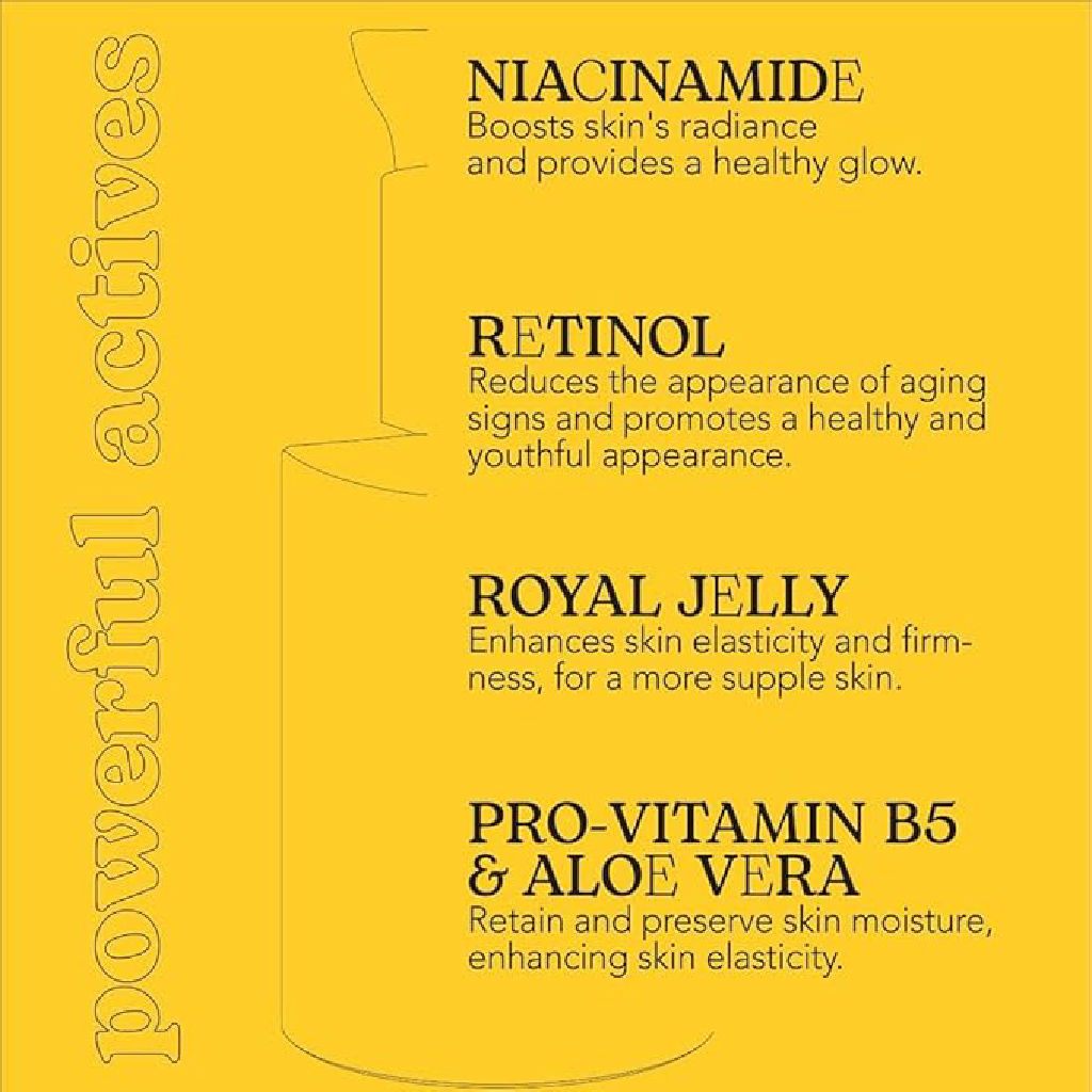 Beesline, Anti-Wrinkle and Radiance Serum, Reduces wrinkles and enhances skin glow, 30 milliliters