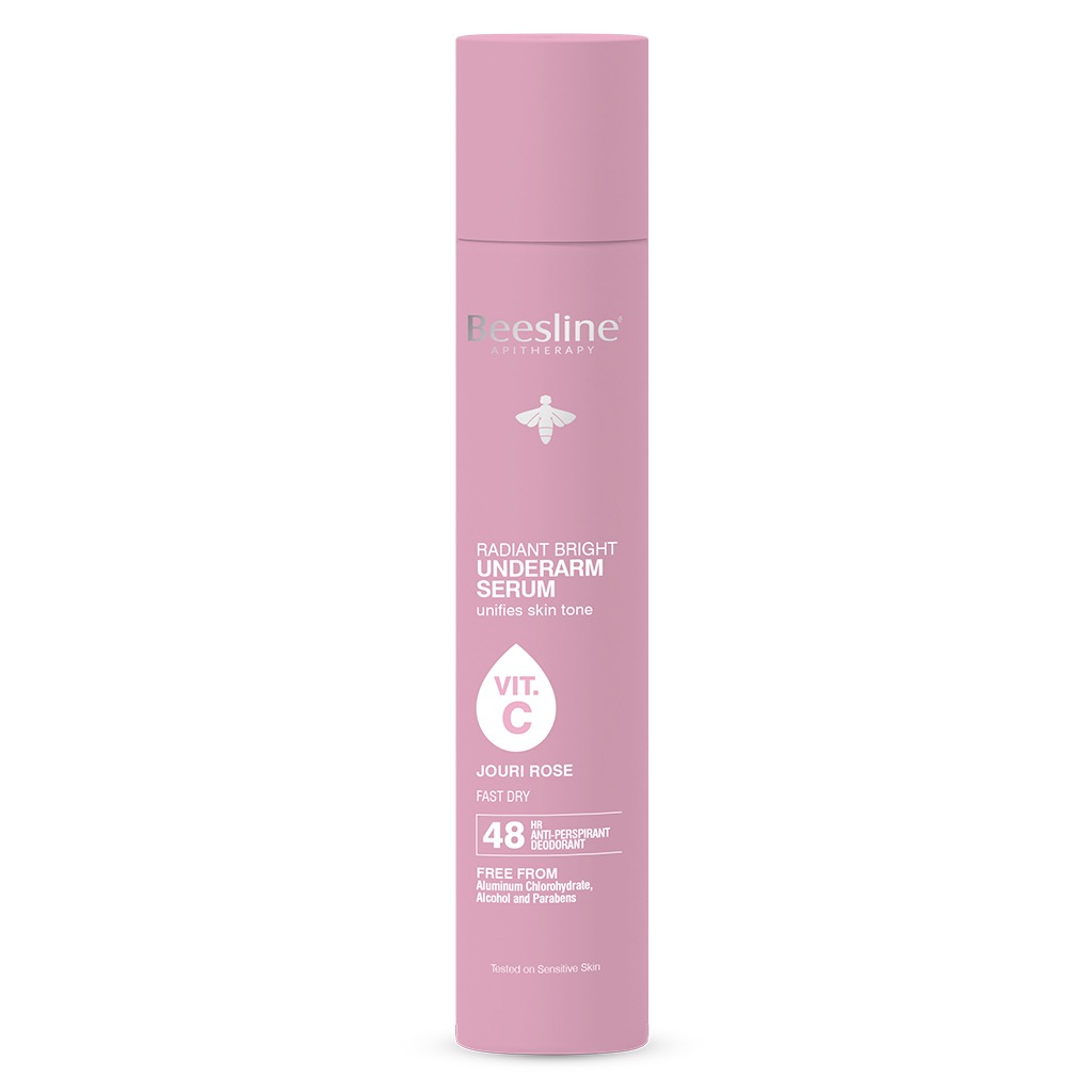 Beesline, Radiant Bright Underarm Serum Jouri Rose, Brightening serum for underarm skin care, 150 ml