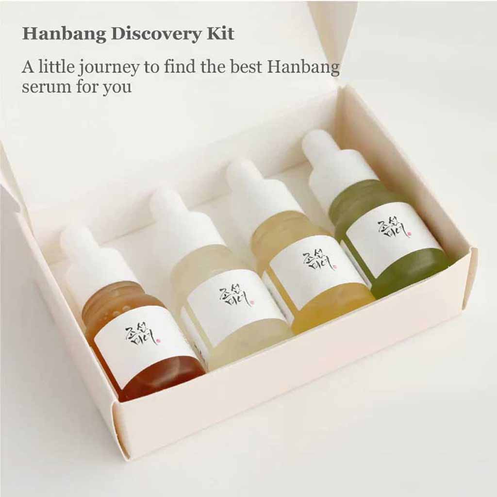 Beauty of Joseon, Hanbang Serum Discovery Kit, Traditional herbal serum set for radiant skin