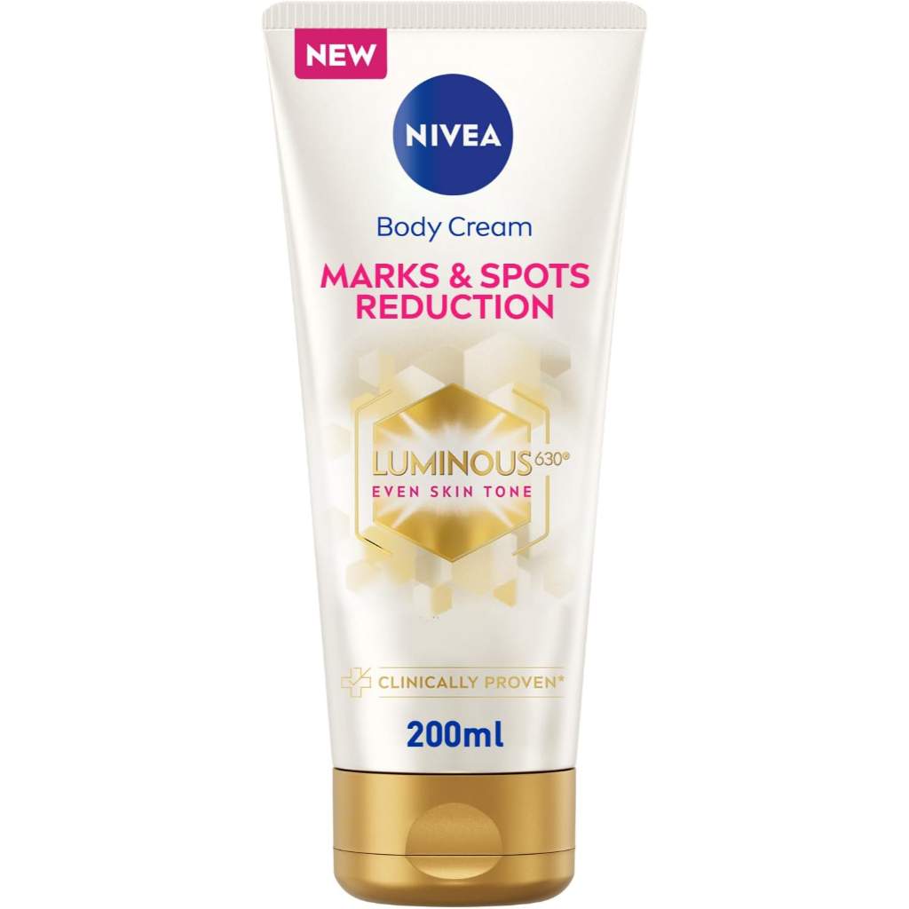 Nivea, Body Perfect Lemon Anti-Spot Cream, Brightening cream to reduce dark spots, 200ml