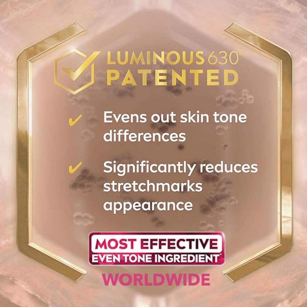 Nivea, Luminous630 Stretch Marks Reduction Body Oil Serum, Firming and moisturizing body oil, 100ml