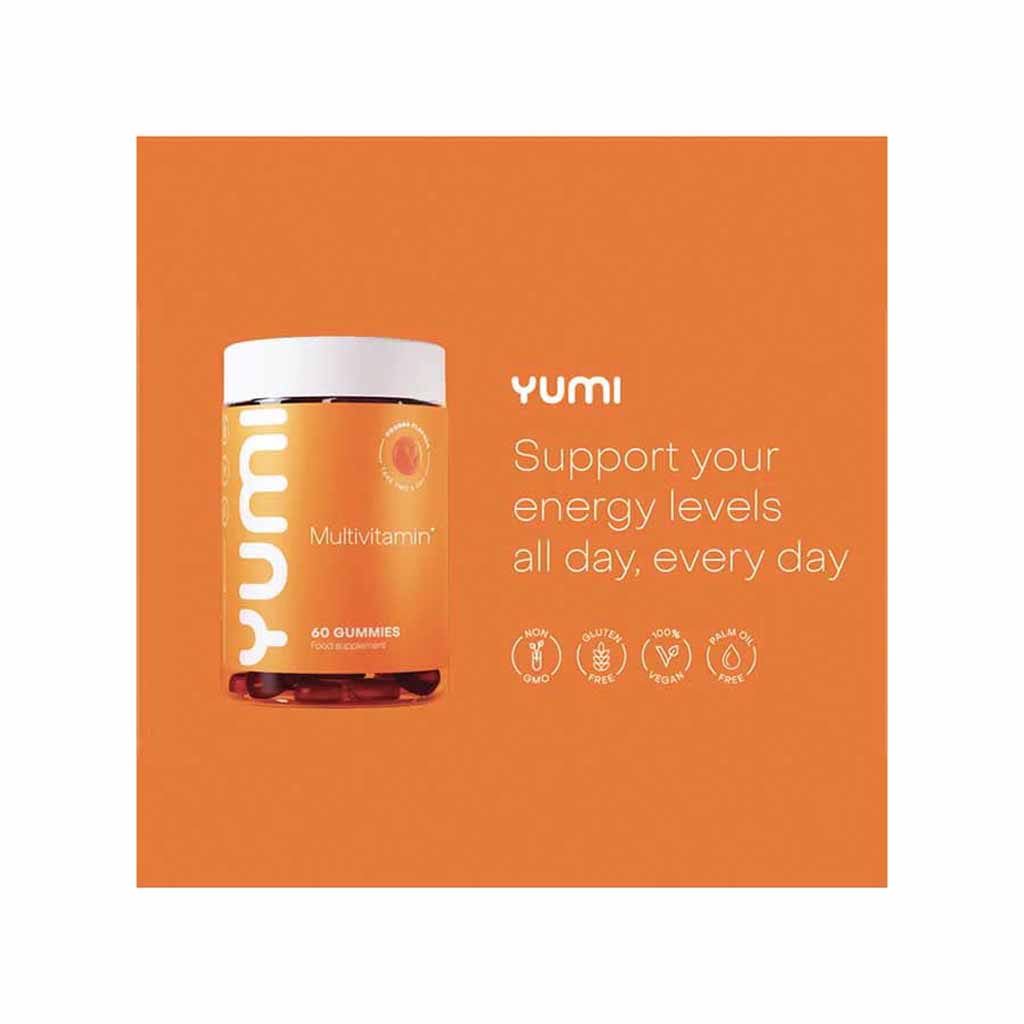 Yumi Nutrition Multivitamin A, C,D & E 60 Gummies