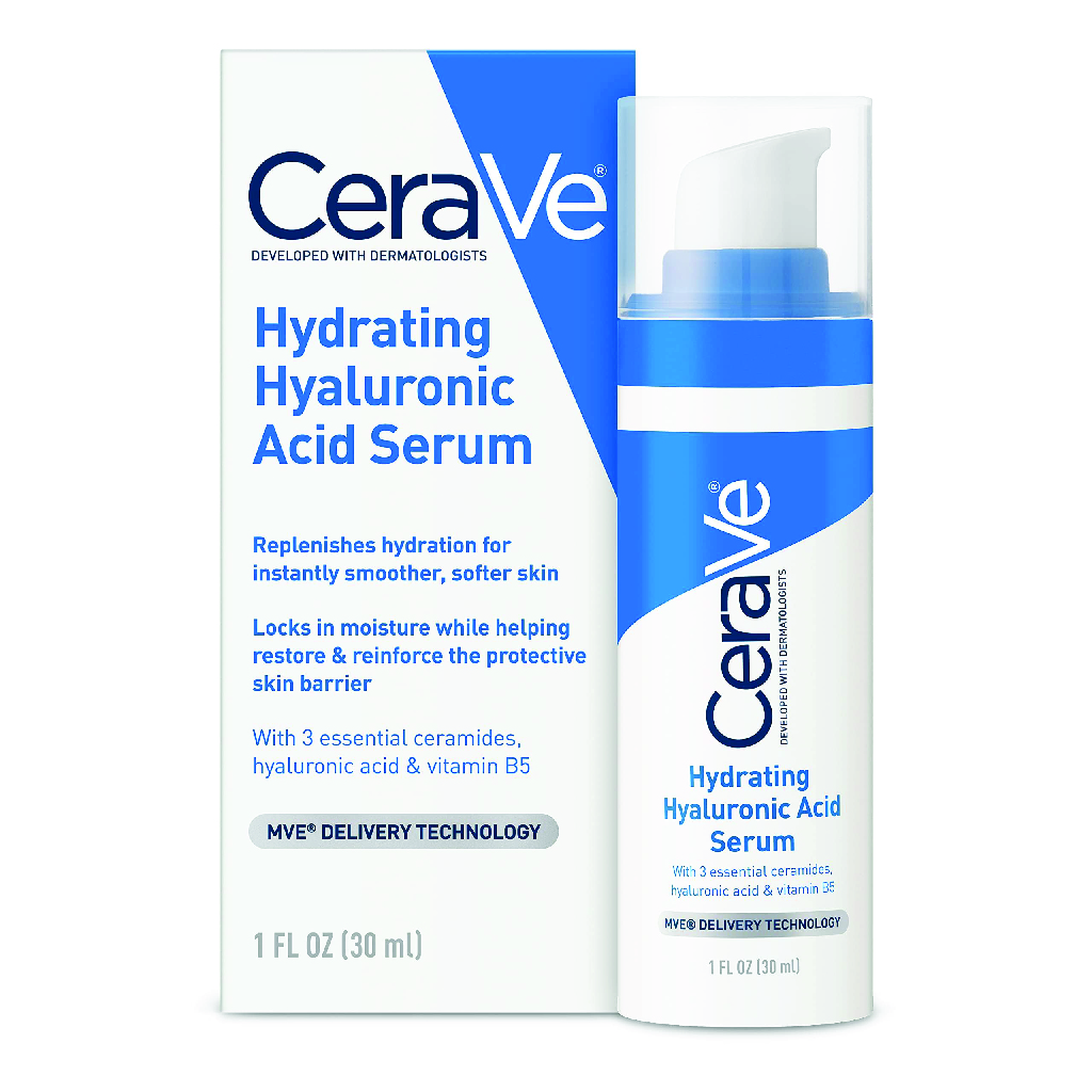CeraVe, Hyaluronic Acid Serum, Hydrating serum with hyaluronic acid, 1oz