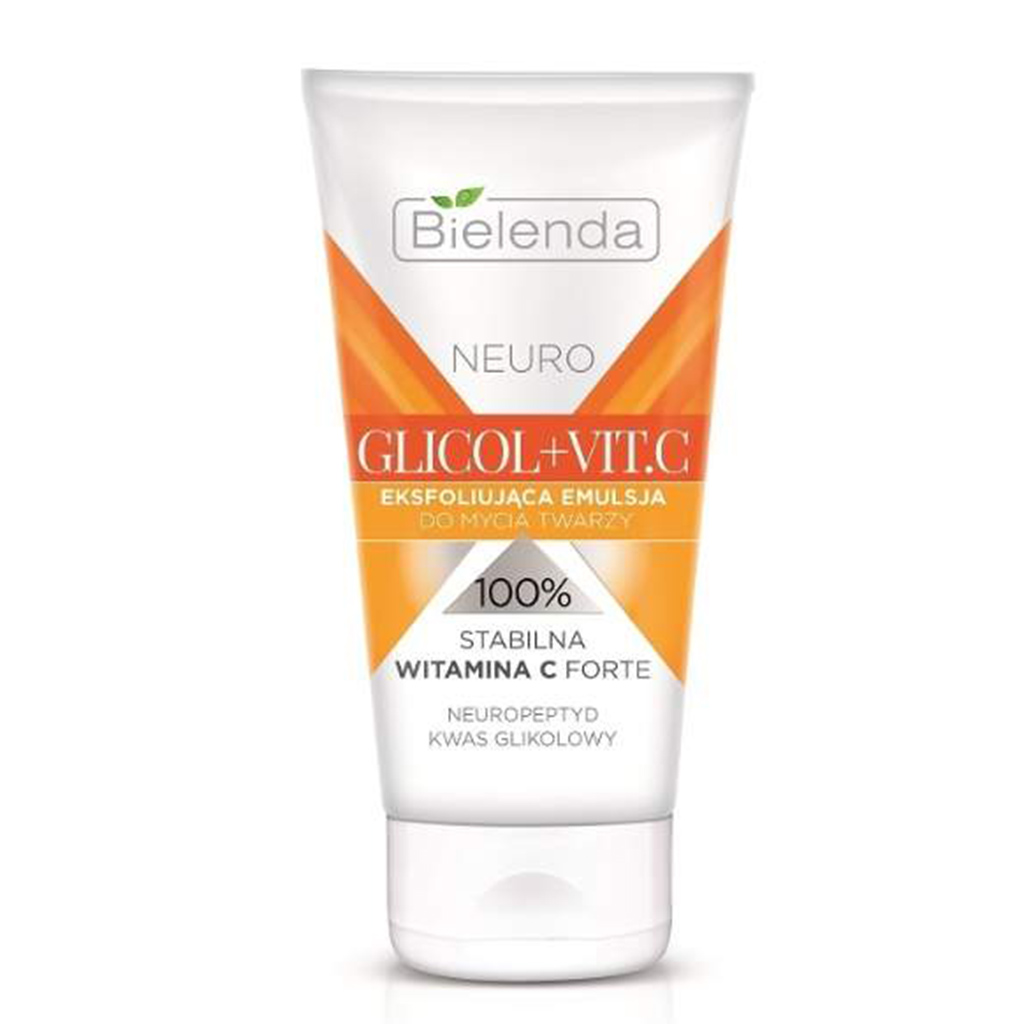 Bielenda Neuro Glicol + Vitamin C Exfoliating Face Cleanser 150ml