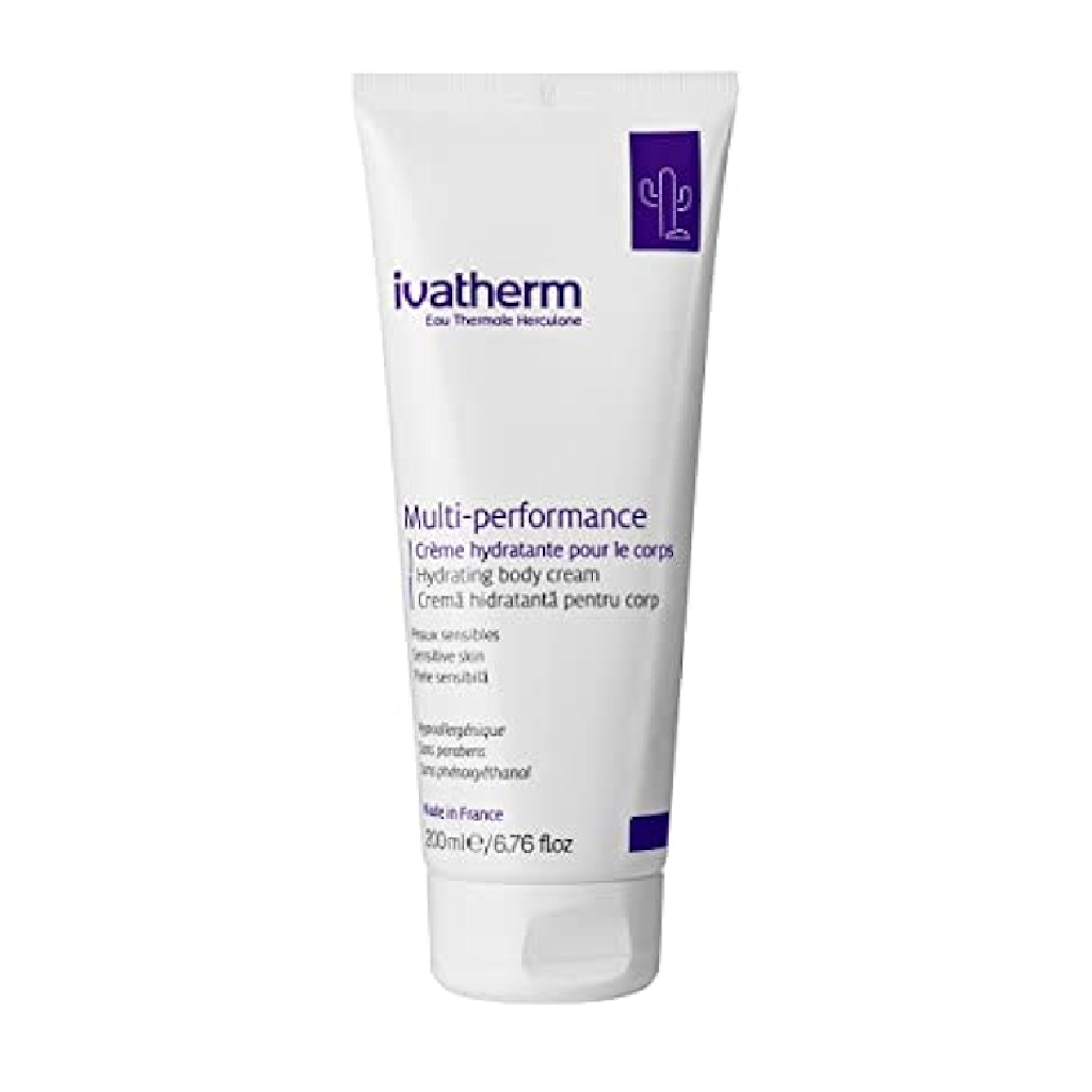 Ivatherm, Multi-performance body cream, Hydrating and nourishing cream for all skin types, 200ml