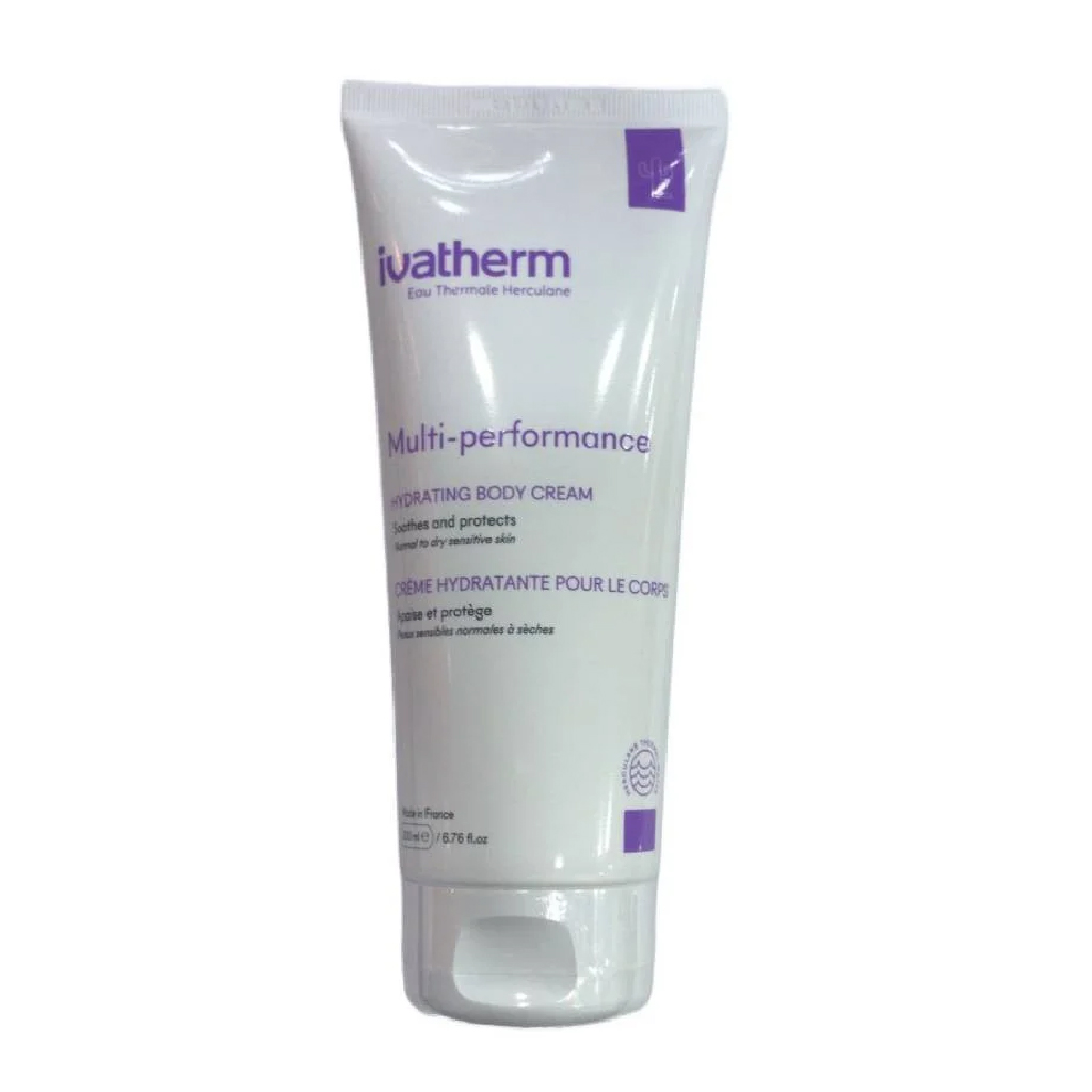 Ivatherm, Multi-performance body cream, Hydrating and nourishing cream for all skin types, 200ml