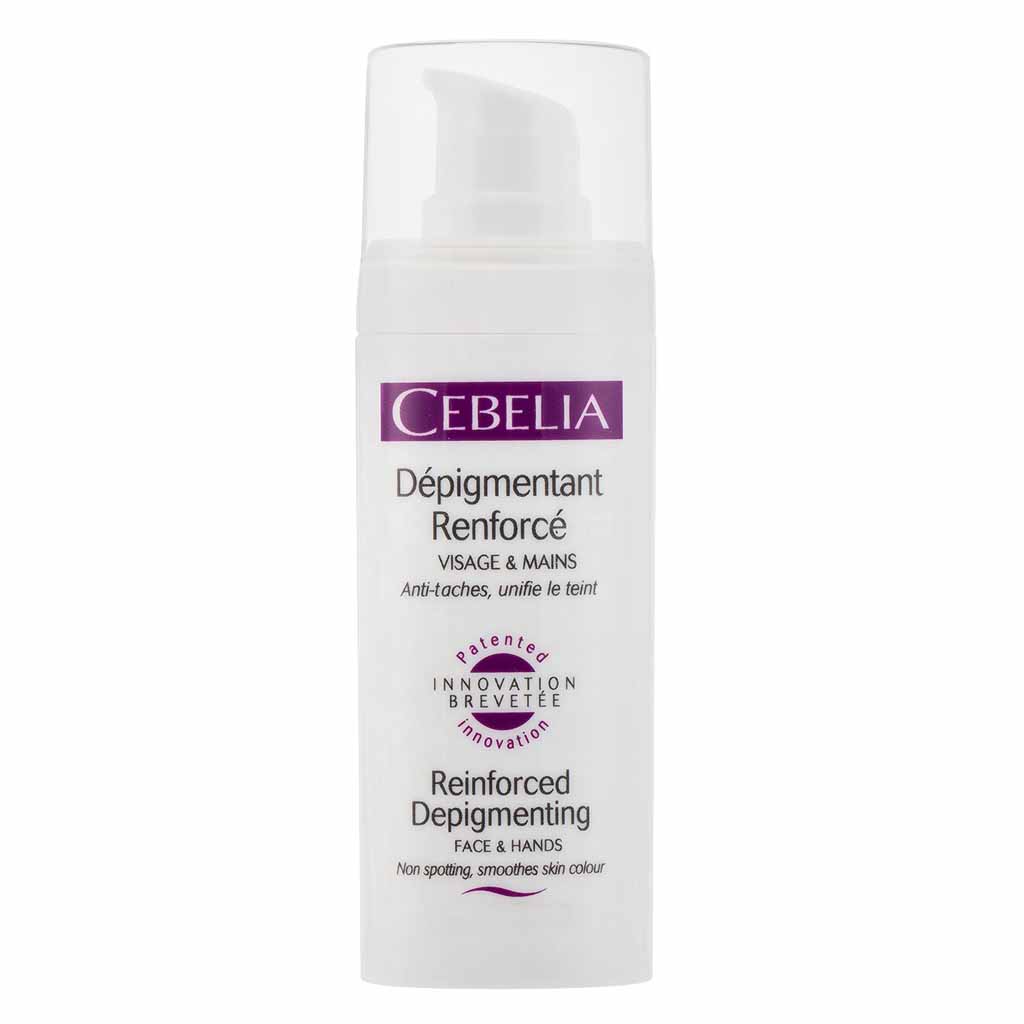 Cebelia, Reinforced Depigmenting Cream, Targets dark spots and evens skin tone, 30 ml
