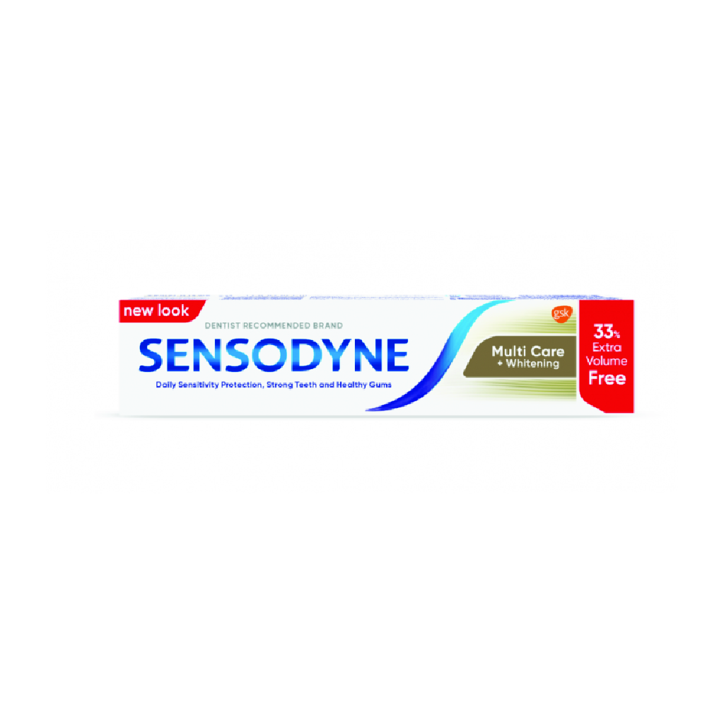 Sensodyne, Multi Care Plus Whitening Toothpaste, Toothpaste for sensitive teeth with whitening effect, 100ml