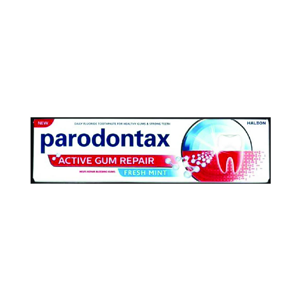 Parodontax, Active Gum Repair Fresh Mint Toothpaste, Toothpaste for gum health and fresh breath, 75 ml