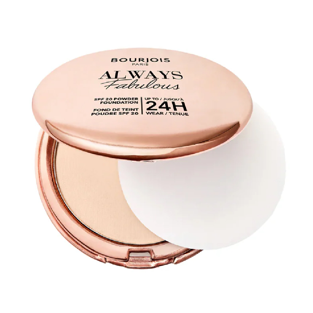 Bourjois, Always Fabulous Compact Powder 300, Matte finish compact powder for flawless skin