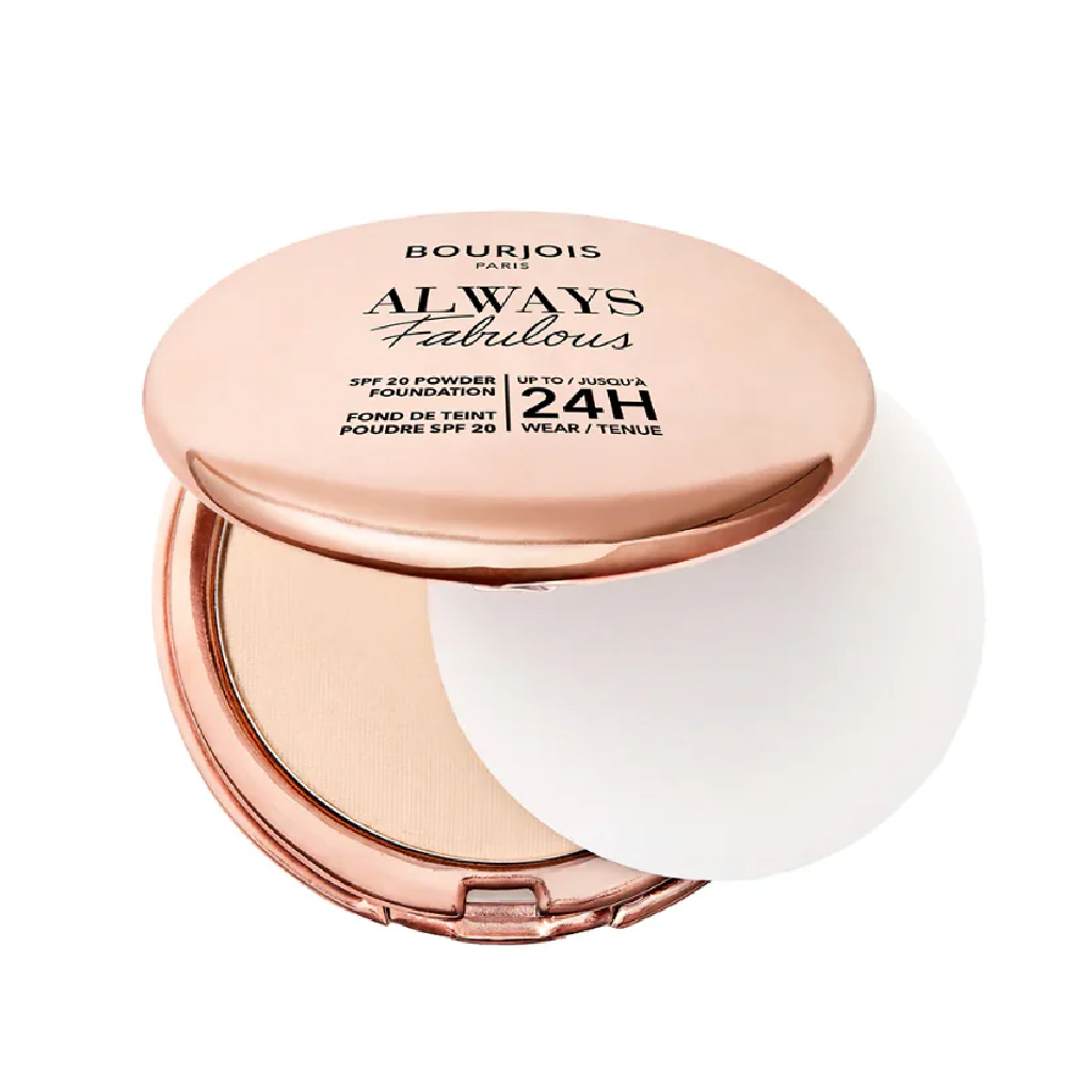 Bourjois, Always Fabulous Compact Powder 210, Matte finish compact powder for natural look