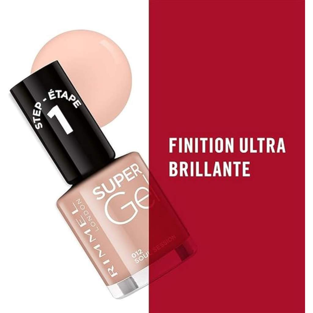 Rimmel London Super Gel Nail Polish , 012 Soul Session 