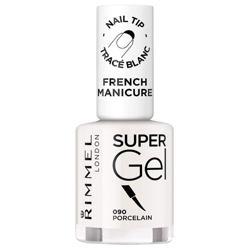 Rimmel London Super Gel Nail Polish , 090 Porcelain