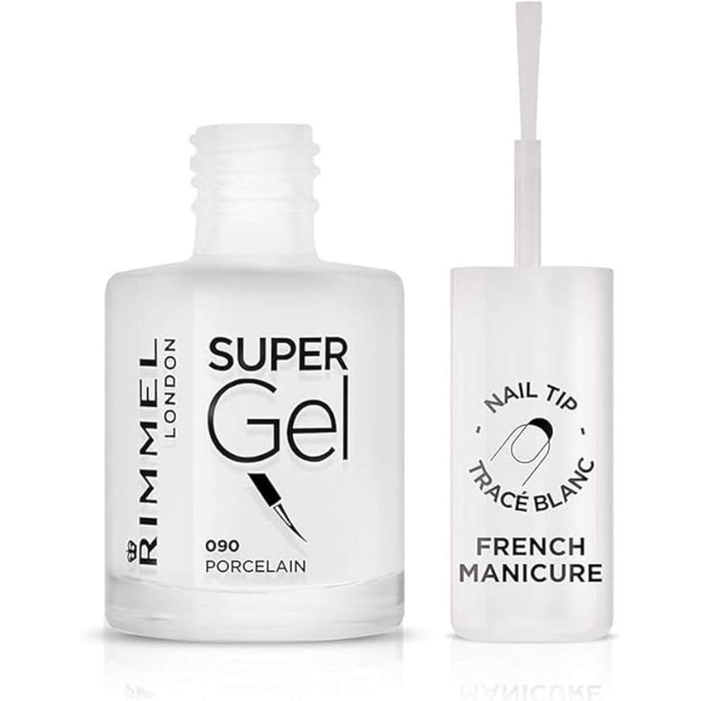 Rimmel London Super Gel Nail Polish , 090 Porcelain