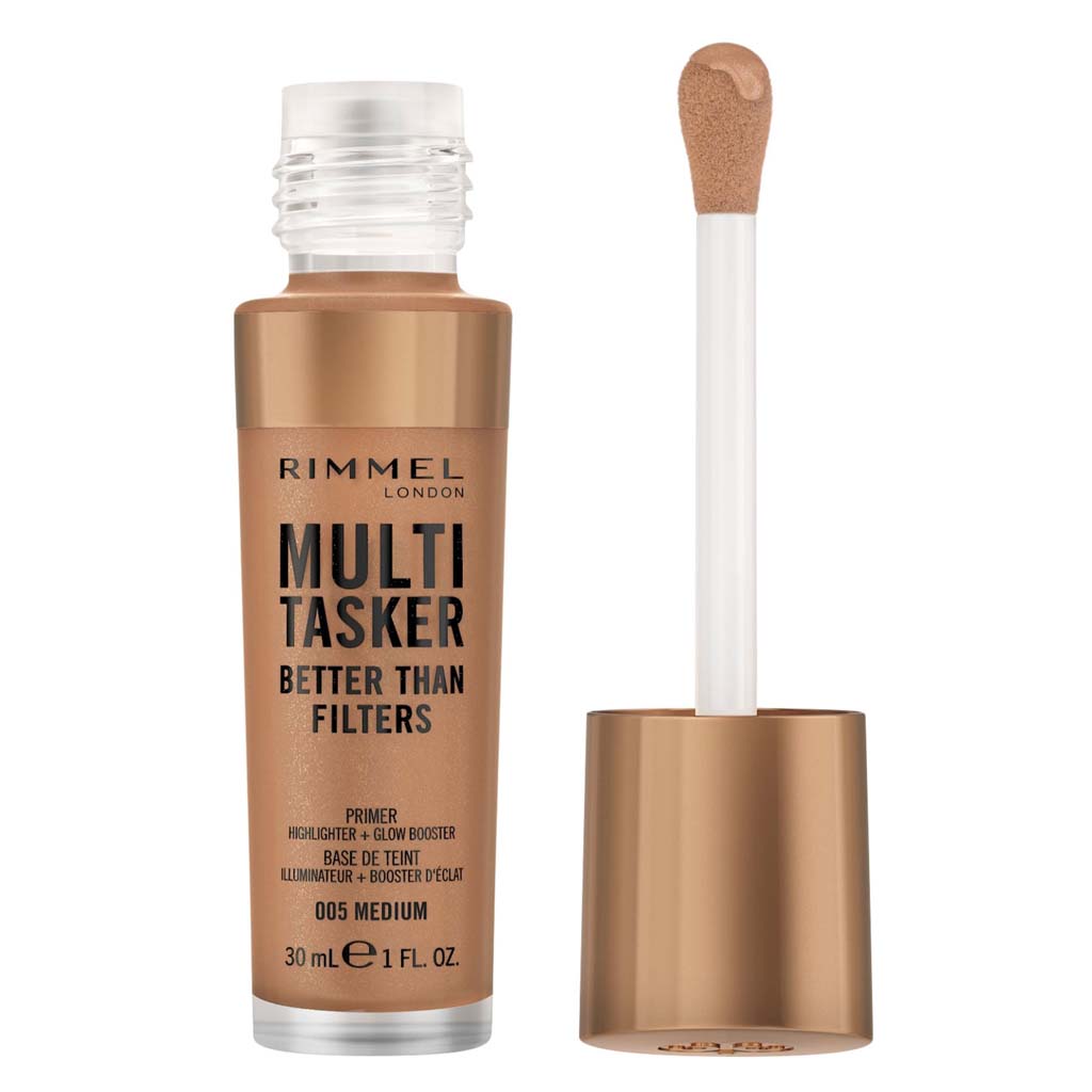 Rimmel, Multi-Tasker Better Than Filters Foundation, Medium coverage foundation with natural finish, 005 Medium