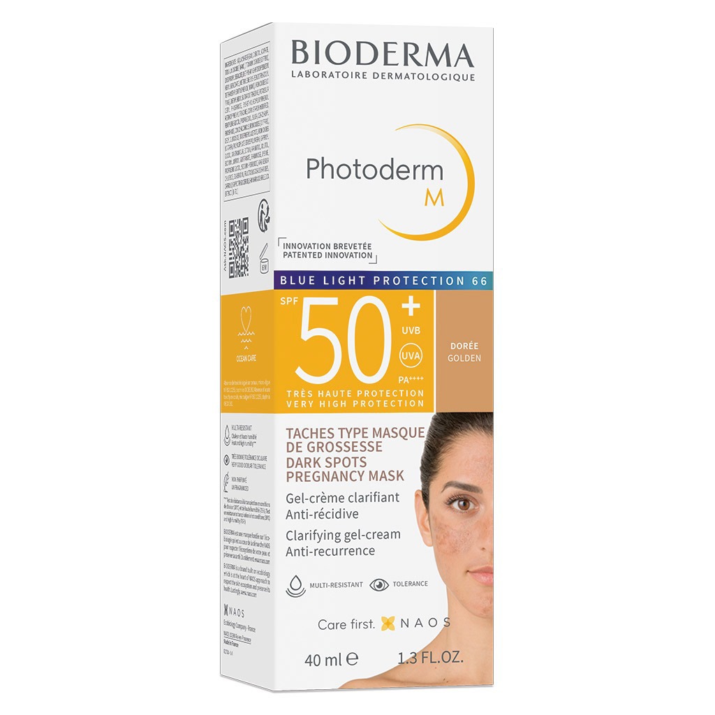 Bioderma, Photoderm M SPF50+, High protection sunscreen for sensitive skin, 40ml